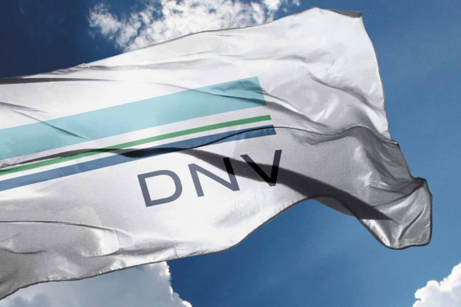 DNV logo flagg